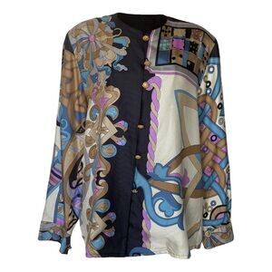 Vintage Louis Feraud silk blouse